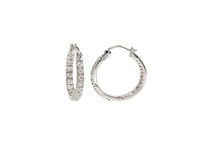 Rhodium Plated | Fashion Earrings